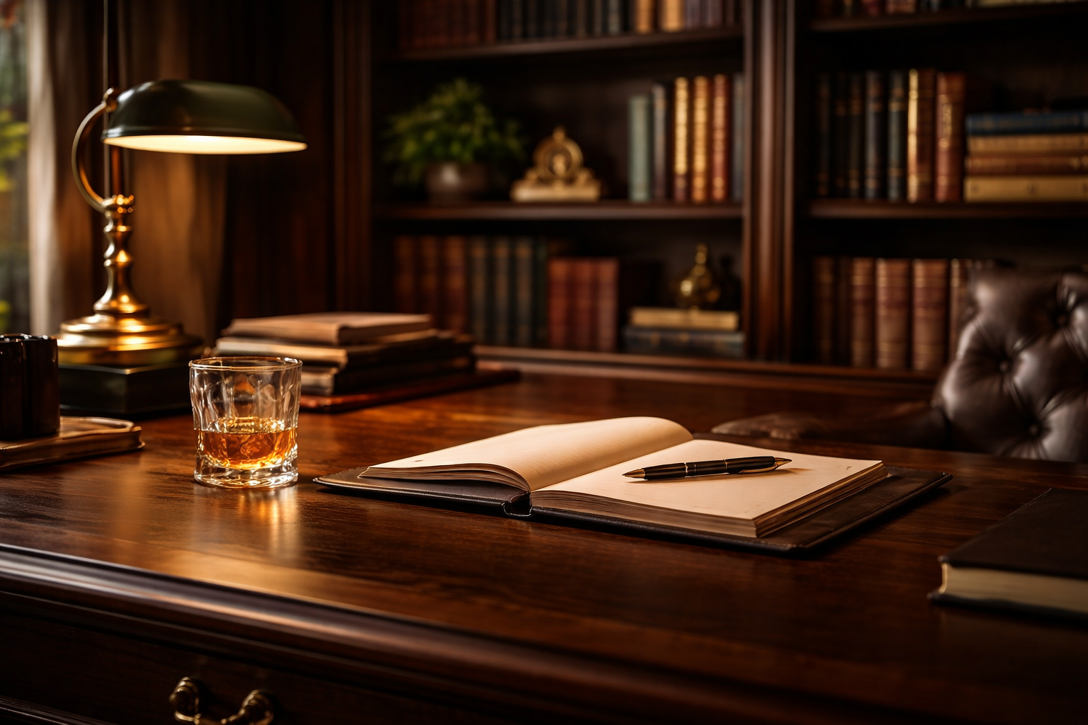 Attorney reviewing advanced estate planning documents